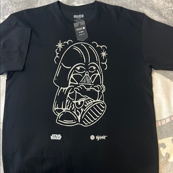 Stance Black Star Wars Tee - Picture 1 of 7